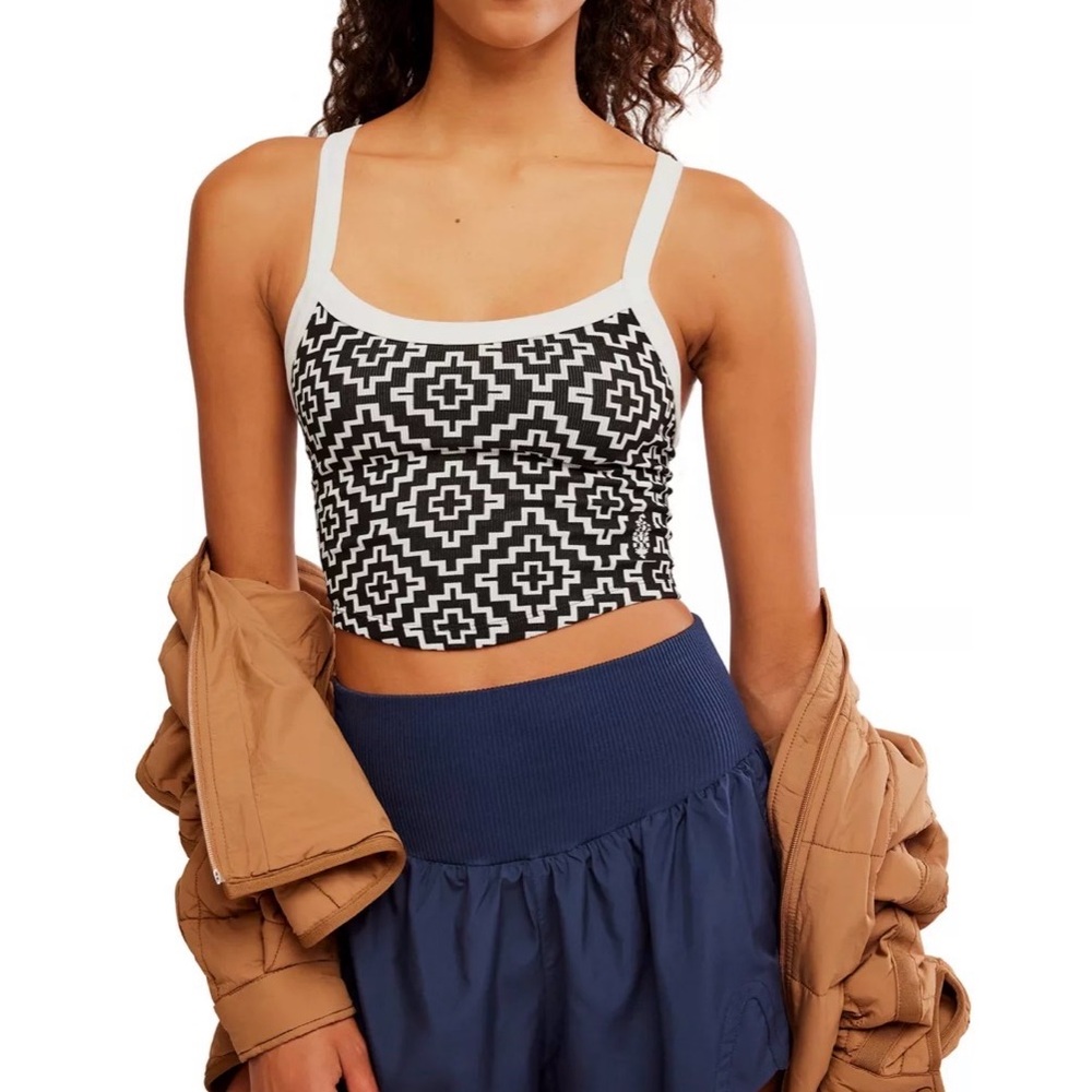 NWT FP Movement Women's All Clear Jacquard Cami size Medium